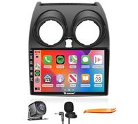 CarPlay Android Auto Stéréo Navigation GPS Radio Octa Core 6G+128G Display 9" IPS Écran Tactile pour Nissan Qashqai 2006-2013 Autoradio Headunit Tablet Pad Caméra de recul Lecteur multimédia