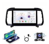 CarPlay & Android Stéréo automatique sans fil compatible avec Hyundai IX35 2018 | Écran tactile Android 15 Navigation avec GPS, 4G et WiFi, Bluetooth, caméra de recul | Plug & Play