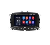 CarPlay Autoradio Android 14 sans Fil Compatible CarPlay pour Fiat 500 2016-2019(CBL-4G64G-CP)