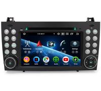 CarPlay Autoradio Android 16 pour Mercedes SLK R171 DSP GPS Écran IPS 7" | 8 Core 4Go +64Go Écran tactile 2 DIN avec Android Auto Bluetooth 4G WiFi CD/DVD Navigation GPS Commandes au volant
