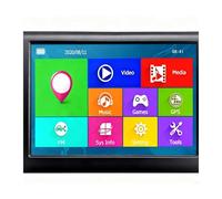 CarPlay GPS Portable HD 5 Pouces avec Cartes 2025 pour l'europe et la Russie, pour Voiture, Camion, Camping Caravane