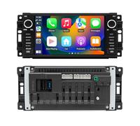 CarPlay Lecteur radio stéréo AHD Navi Canbus 7" Compatible avec Dodge Durango Magunm/RAM/Dakota Charger Caliber/Chrysler PT Cruiser/300 Aspen/Jeep Grand Cherokee/Compass Patriot Commander
