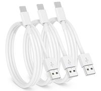Carplay - Lot de 3 câbles de chargeur de voiture pour iPhone 16, 15 Pro Max, 15 Plus, câble USB vers USB C, 0,9 m pour adaptateur de chargeur de voiture, cordon USB C, accessoires de charge pour iPad