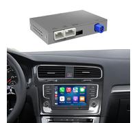 Carplay Module de voiture Android sans fil pour Volkswagen Skoda Octavia Golf7 Polo Passat avec système MIB/MIB2 Seat Leon GTI, prend en charge les fonctions Mirrorlink et OEM de voiture