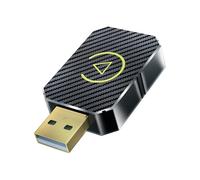 CarPlay sans Fil 2 en 1 pour CarPlay/Android Auto,Mini Adaptateur sans Fil pour iPhone/Android et Plus de 927+ Voitures,Bluetooth 5.3 et WiFi 6,sans décalage,Plug and Play,Connexion Automatique