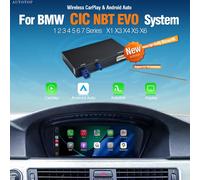 CarPlay sans fil Android Auto pour BMW Série 1 2 3 4 5 6 7 F10 E60 CIC NBT EVO Module d'interface Bluetooth Navigation Mirror Link For BMW EVO System