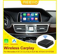 CarPlay sans fil Android Auto pour Mercedes-Benz B/C/E/CLA/GLA/GLK/ML NTG4.5 avec module Becker Navigation et AirPlay