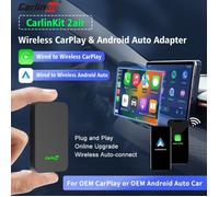 CarPlay Sans Fil CarlinKit 2air Système Intelligent de Voiture Android Auto Ai Box 5G WiFi BT Pour Toyota Kia Volvo Mazda Ford