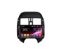 Carplay Voiture & Android Auto sans Fil pour Nissan Sunny Versa C17 2012-2014 Carplay & Android Auto sans Fil | Bluetooth 5.0 | Commande Vocale Compatible, 4 Nuclear 4G+64G