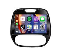 Carplay Voiture Carplay & Android Auto Voiture pour Renault Captur Kaptur 2013-2016 Navigation GPS, Bluetooth 5.0, Commande Vocale Mains Libres, Mirror Link, 4 Nuclear 4G+64G