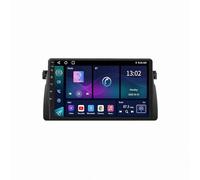Carplay Voiture pour BMW 3 Series E46 1998-2005 avec Mirror Link/GPS/Aux/Vivavoce/Commande Vocale/RDS/FM Radio - Wireless Autoradio Autoradio Multimédia, 8 Nuclear 8G+256G