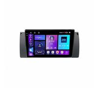 Carplay Voiture pour BMW 5 E39 X5 E53 1995-2003 HD Écran Tactile, Aux/FM, Microphone, Mirror Link, Caméra de Recul, Contrôle Vocal, Eq, USB Type-C Autoradio, 8 Nuclear 6G+128G