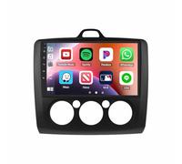 Carplay Voiture pour Focus Exi MT 2 3 MK2/MK3 Écran Tactile, Contrôle Vocal, Navigation GPS, Aux/FM, USB Type-C, Mirrorlink- Wireless Autoradio Autoradio Multimédia, 8 Nuclear 8G+256G
