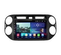 Carplay Voiture pour VW Tiguan 2010-2016 HD Ecran Tactile Car Play Voiture Soutien Phonelink iOS/Radio FM/Android/Eq - Wireless Autoradio Autoradio, 8 Nuclear 6G+128G
