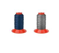 CarpNettore 2 Pelotes de Fil à Coudre en Nylon, Longueur 500 M, pour Sacs, Rideaux, Toiles, Accessoires de Couture à La Main