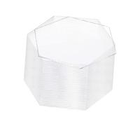 CarpNettore 40 Marque-places En Acrylique Transparent, Cartes de à Faire Soi-même, Cartes de Numérotation de Table