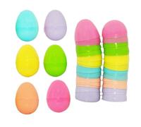 CarpNettore 48 œufs de Pâques Vides à Remplir, Colorés et Assortis, Faits Main.