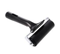 CarpNettore Bloc Impression Rouleau Encreur Brosse Rouleau Peinture Caoutchouc Souple Poignée Ergonomique Accessoire Parfait pour Apprenants Techniques