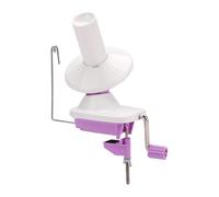 CarpNettore Bobinoir à Laine Machine à Enrouler Le Fil Outil pour Tricotage Compact et Portable avec Manivelle pour Un Bobinage Efficace Adapté pour Une Utilisat, Violet