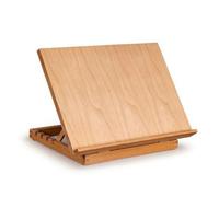 CarpNettore Chevalet de Table Pliant Boîte à Dessin Planche à Peindre Plateau Support en Bois de Hêtre Tablette Antidérapante et Pliable Station de Travail, HBJ-5加厚（A3四档调节角度）