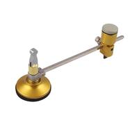 CarpNettore Coupe-verre Circulaire, Outil de Coupe pour Verre, Type Boussole avec Ventouse pour La Maison, Les Travaux de Bricolage En Verre, Doré