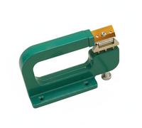 CarpNettore Éplucheuse de Cuir Outil de Parage Machine à Dégrossir Coupeuse à Épaisseur Dispositif de Séparation Réglable pour Régulières et Arêtes Lisses, Vert, Modèle Vert