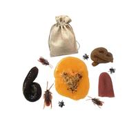 CarpNettore Jouet Farceur En Forme de Caca, Farce avec Sac à Cordon, Cadeau Original sur Le Thème Du Caca, Modèle de Caca pour Fête, Poisson D'avril
