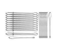 CarpNettore Lot de 20 Clips pour Enfiler Des Cordes, 2, Polyvalents, pour Pulls, Pantalons et Survêtements