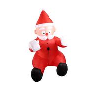 CarpNettore Père Noël Gonflable pour L'extérieur, pour Porche, Terrasse