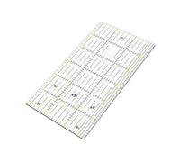 CarpNettore Règle de Quilting Rectangulaire En Acrylique, Règle de Couture pour L'impression, pour Les Femmes Débutantes