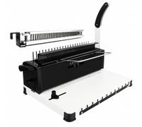 CarpNettore Relieuse Manuelle Interchangeables Compact Machine à Relier Bagues En Peigne Économique Matériel Bureau pr École