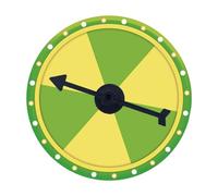 CarpNettore Roulette Murale Portable, Plateau Tournant, pour Jeux de Hasard, pour Pubs, Carnavals, Supermarchés, Fêtes, Style B