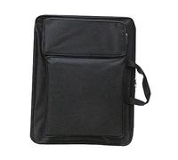 CarpNettore Sac à Dos pour d'art, Carnet de Croquis, Compartimenté, en Tissu Oxford Résistant, Idéal pour Les Enfants, Les étudiants et Les Activité, Noir