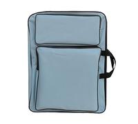 CarpNettore Sac à Dos pour d'art, Carnet de Croquis, Compartimenté, en Tissu Oxford Résistant, Idéal pour Les Enfants, Les étudiants et Les Activité, Bleu Clair