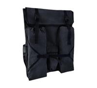 CarpNettore Sacoche pour Carnet de Dessin, Multi-Poches, Idéale pour Les Cours, Les Réunions et Convient également Aux étudiants, Noir