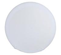 CarpNettore Toile de Fond Ronde, Housse pour Support D'arche Circulaire, Housse pour Cadre D'arche Circulaire en Métal, Toile de Fond pour Banquet, Mariag, Blanc 150cm