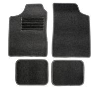 Carpoint Tapis de sol Type C – Jeu 4 pièces – Graphite noir moquette