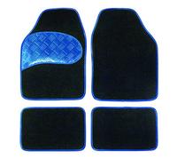 Carpoint 0314501 Tapis de Sol 'Sportivo Blue', Surjet Bleu et Talonnette Bleue Aluminium