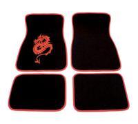 Carpoint 0318133 Tapis de Sol Uni 'Dragon' Rouge