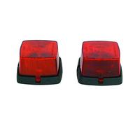 Carpoint 0414011 Lampe Latérale, Rouge, 63 x 67 mm, 2 Pièces