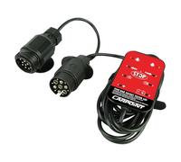 Carpoint Testeur de prise d'attelage LED 12V Noir