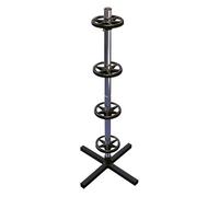 Carpoint Porte-roues fixe aluminium avec housse noir