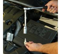 Carpoint Clé à Bougie à Cliquet 21mm