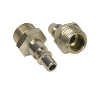 Embout rapide male 1/4inch filet exterieur 3/8inch 2pcs type Orion