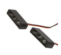 Carpoint 1510460 Lampes 3LED 2Pièces Bleues