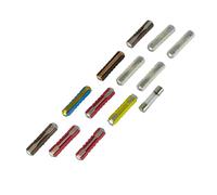 CARPOINT 1623906 Kit Jeu de fusibles blanc marron Rouge Bleu transparent orange vert menthe
