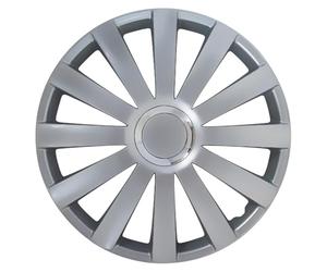 Carpoint 2211133 Jeu d'Enjoliveurs de Roues Spyder Pro 16'', 4 pièces