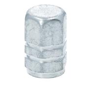 Carpoint 2216009 Caches Valve Piston 5Pièces Argent