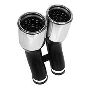 Carpoint 2218767 Embout d'échappement double 45 mm (Inox)