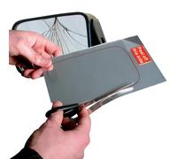 Carpoint Miroir de rétroviseur 2423201 – Kit de réparation 12,5 x 20 cm Argent